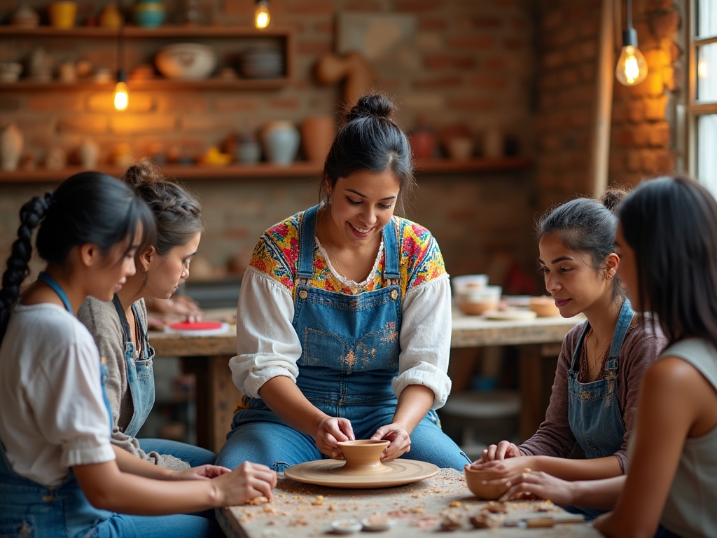 Creative handicraft workshop